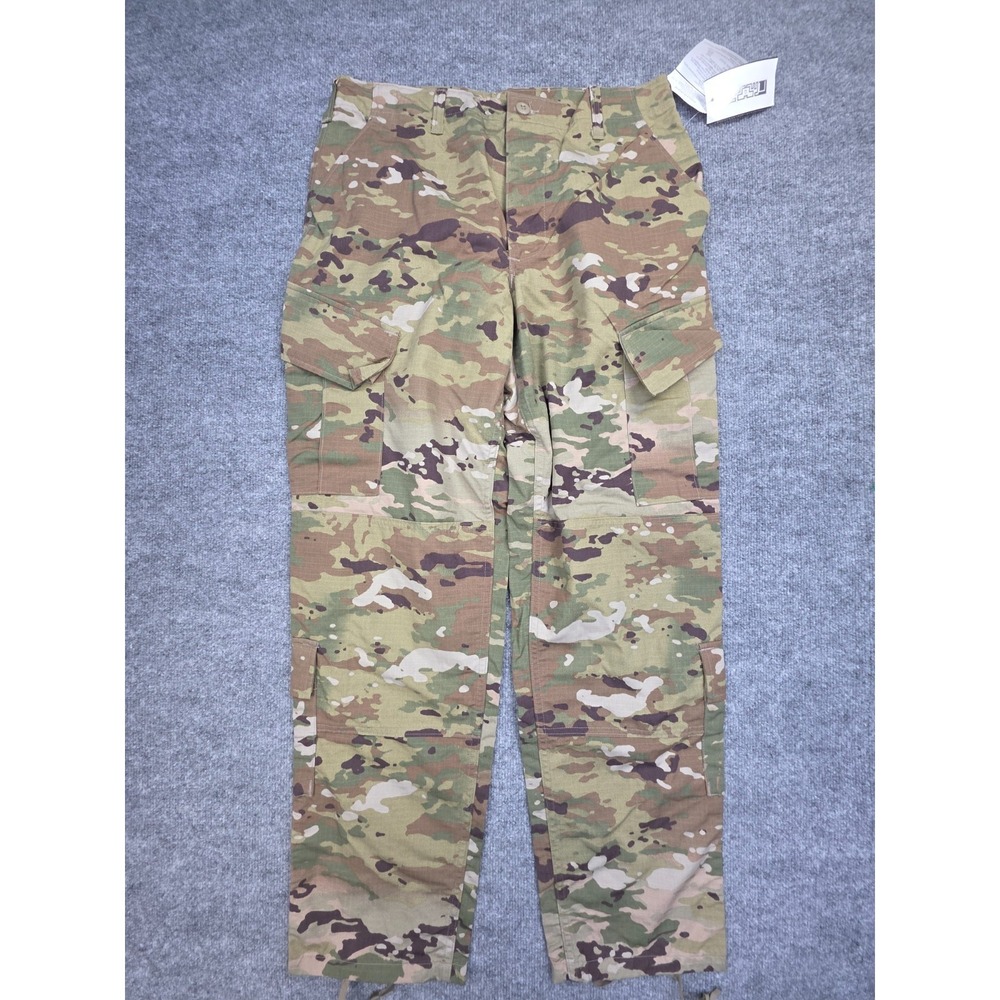 Army Combat Uniform Trousers Pants Medium Cam Insect Shield NWT